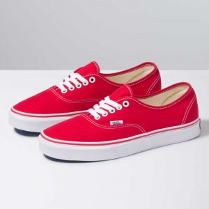 Dámské Classic Vans Authentic Červené | SKMVW1235