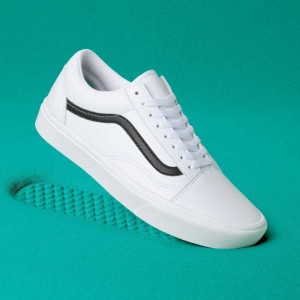 Dámské Classic Vans Classic Tumble ComfyCush Old Skool Bílé | IWSBN9425