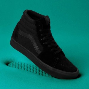 Dámské Classic Vans ComfyCush Sk8-Hi Černé Černé | VHUDZ8531