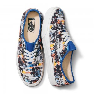 Dámské Classic Vans Customs Aloha Authentic Široké | IWFCZ9046