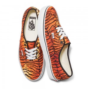 Dámské Classic Vans Customs Tiger Stripes Authentic Široké | WJRLS3718