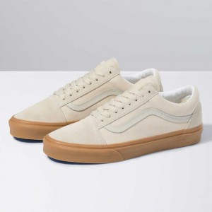 Dámské Classic Vans Gum Old Skool Béžový | RTGBV1582