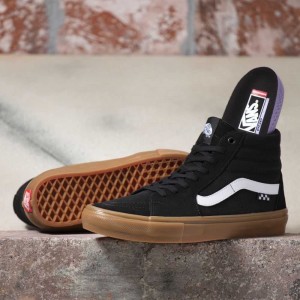 Dámské Classic Vans Skate Sk8-Hi Černé | BILCQ4538