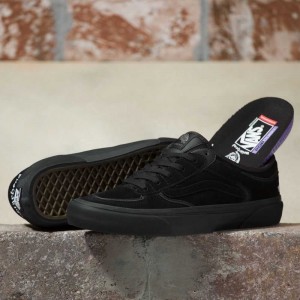 Dámské Skate Boty Vans Motorhead Rowley Černé Černé | YPRBT7431