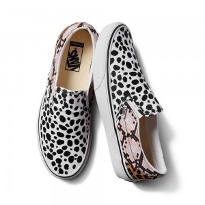 Dámské Slip On Boty Vans Customs Animal Mix | HSLTM1408