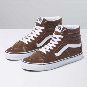 Pánské Classic Vans Sk8-Hi Bílé | XTEDW0945