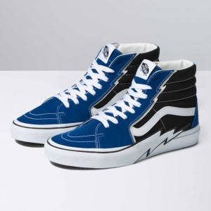 Pánské Classic Vans Sk8-Hi Bolt Blankyt Černé | JKTSP8316