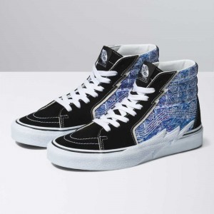 Pánské Classic Vans Sk8-Hi Bolt Černé | WSIJQ4813