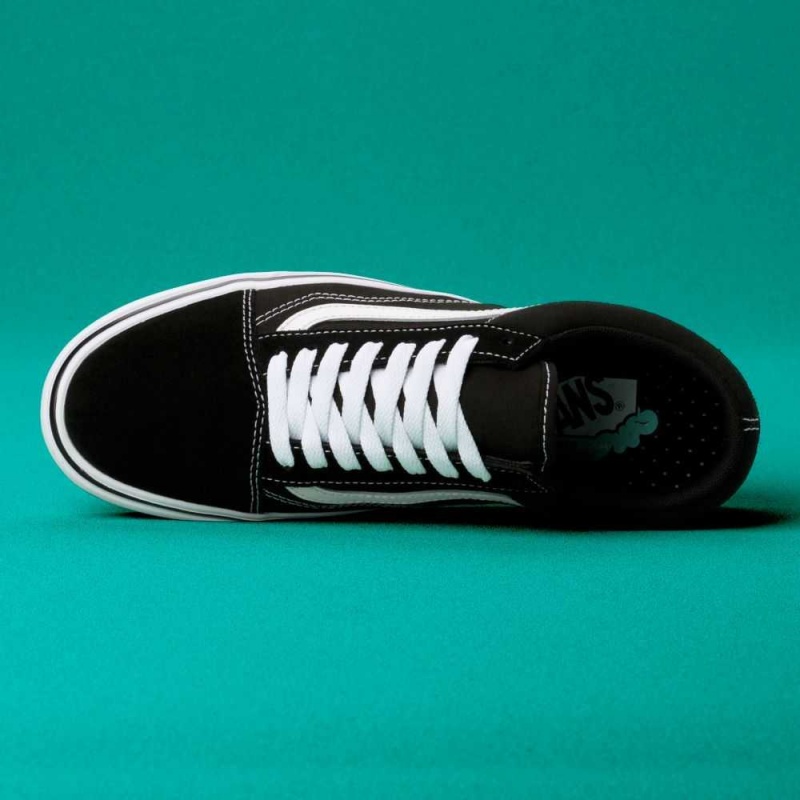 Dámské Classic Vans ComfyCush Old Skool Černé Bílé | VKIWL0568