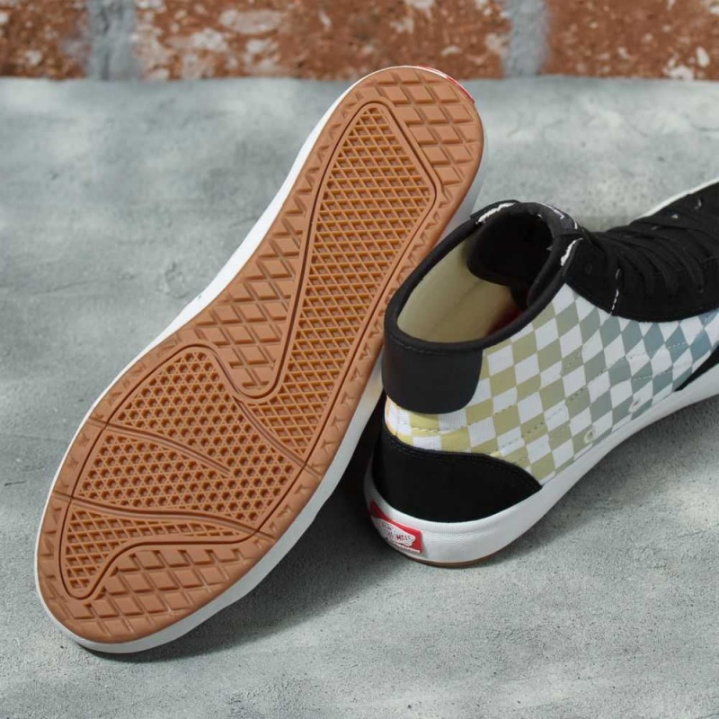 Dámské Skate Boty Vans Checkerboard The Lizzie Černé Viacfarebný | HXPUC7465