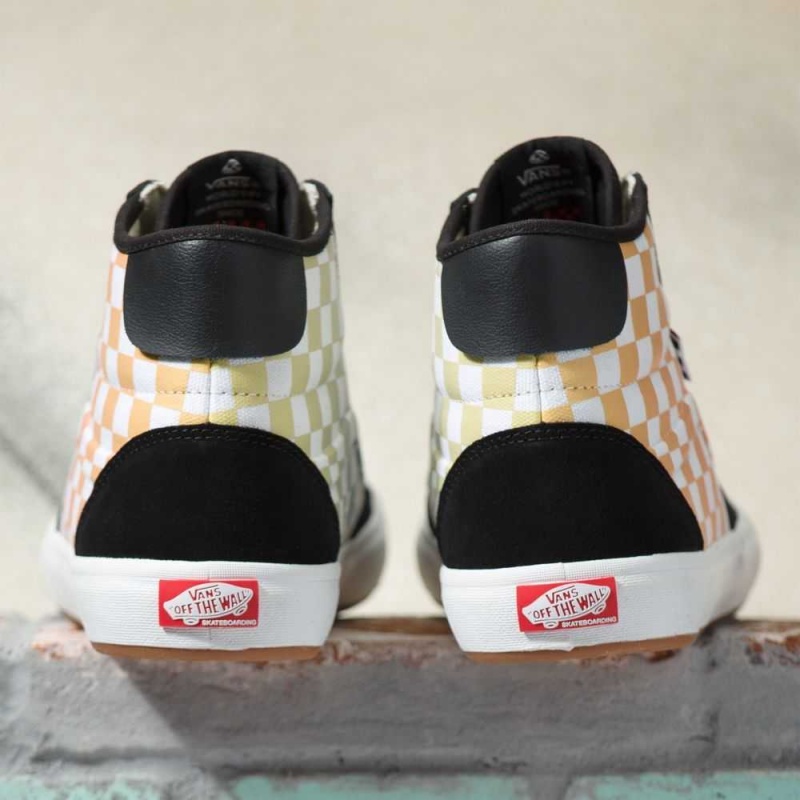 Dámské Skate Boty Vans Checkerboard The Lizzie Černé Viacfarebný | HXPUC7465