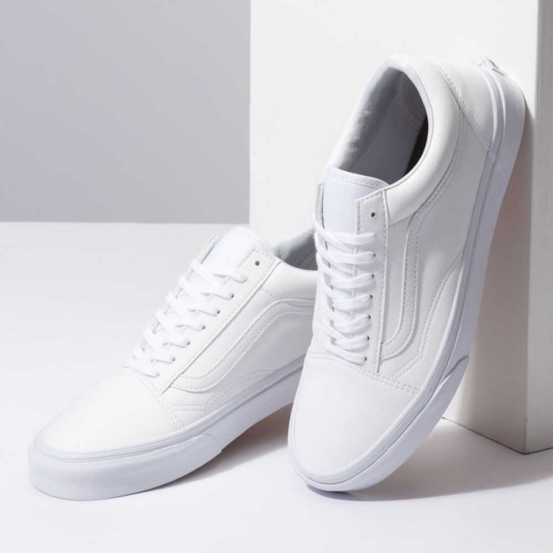 Pánské Classic Vans Classic Tumble Old Skool Bílé | JPKQC1246