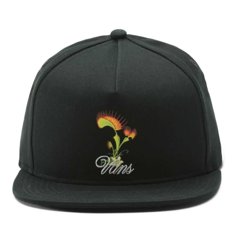 Pánské Klobouky Vans Floral Snapback Černé | SMQFX1304