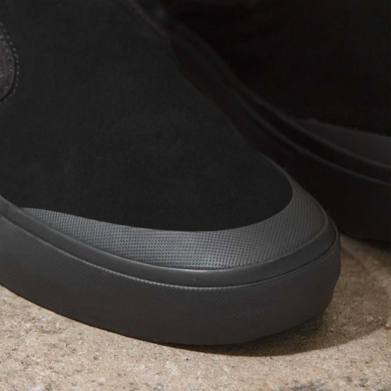 Pánské Skate Boty Vans BMX Slip-On Černé Černé | LMJHS9506