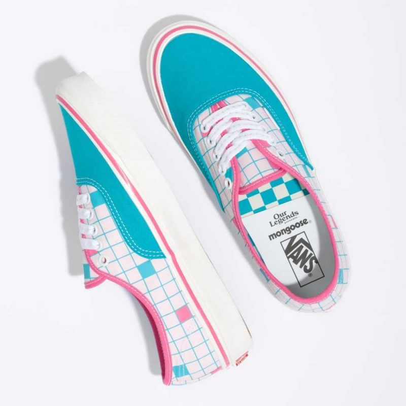 Pánské Skate Boty Vans Our Legends Authentic 44 DX Tyrkysové Růžové | FWJVE9465