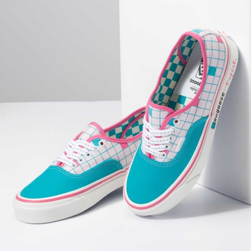 Pánské Skate Boty Vans Our Legends Authentic 44 DX Tyrkysové Růžové | FWJVE9465