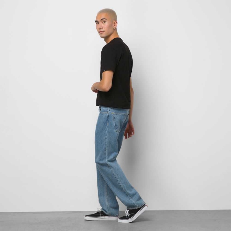 Pánské Teplákové Kalhoty Vans Covina 5 Pocket Relaxed Denim Viacfarebný | MOXCP3289